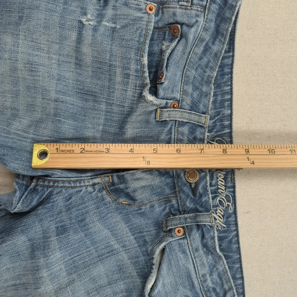 Vintage American Eagle Jeans‎ Womens 4 Blue True Boot Cut Western Boho Cowgirl